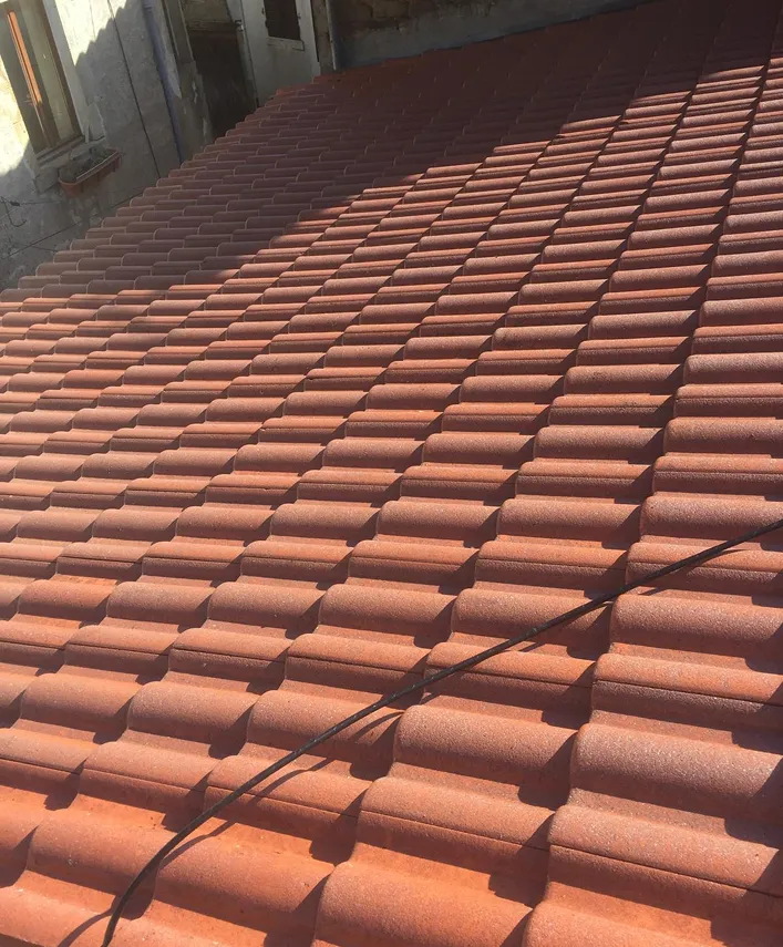 Tuiles rouges