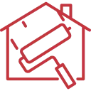 Icône rouleau peinture